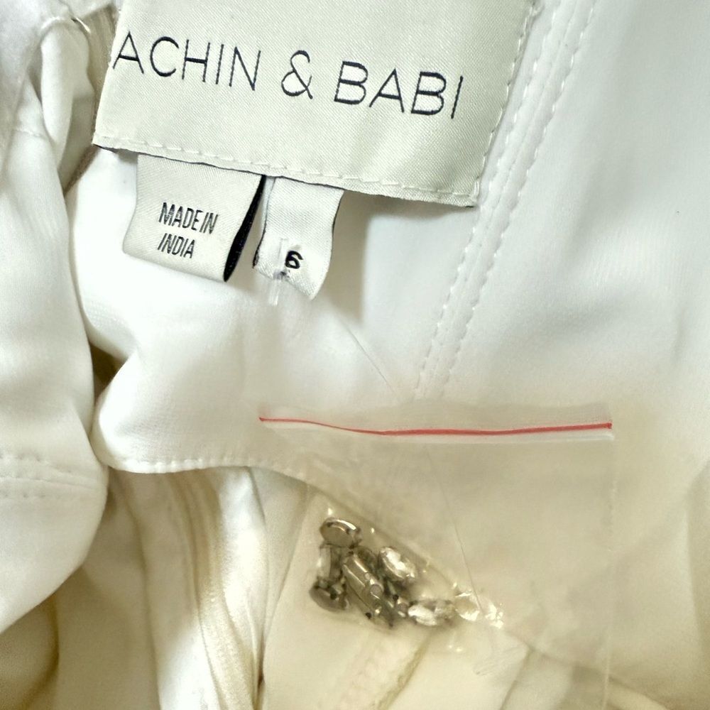 Anthropologie Sachin & Babi Brielle Strapless Embellished A-Line Gown/ s… - Picture 14 of 15